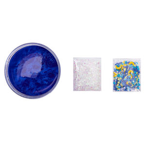 Stucco fornitore all'ingrosso del cielo stellato con la stella e la luna accessori stucco di cristallo elastico morbido - Product Image 6