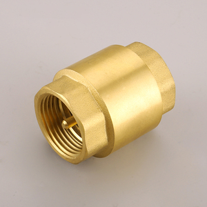 Yüksek kaliteli dövme 1/2 inç 4 inç pirinç dikey asansör çek valf, pirinç yay kontrol valfı  - Product Image 3