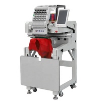 SNWSIM chine usine Zhejiang Zhuji meilleure machine à broder informatique de haute qualité 12/15 aiguille 1 tête chapeau machine à broder