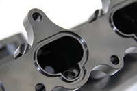 Kit complet MATCHWAY pour collecteur d'admission, boîtier papillon et rail de carburant en aluminium CNC usiné, compatible 2JZ