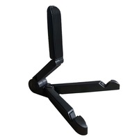 Support de téléphone et tablette pliable multifonctionnel pour bureau, portable, en ABS, utilisation sur bureau