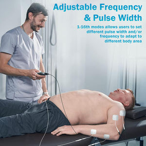 JRW TENS/EMS 36-Modus Multifunktionales Klinisch Getestetes Digitales Meridian-Physiotherapiegerät mit 99 Intensitätsstufen und <span class=keywords><strong>2</strong></span> Jahren Garantie - Product Image 5