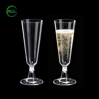 Verres à vin rigides réutilisables en plastique PS Flash Pack Premium, adaptés aux bars, hôtels, réceptions de mariage, événements et fêtes