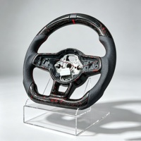 Volant de direction en fibre de carbone forgé de haute qualité pour Volkswagen VW MK7 Golf 7 MK6 Golf 6 GTI MK8.5 MK8
