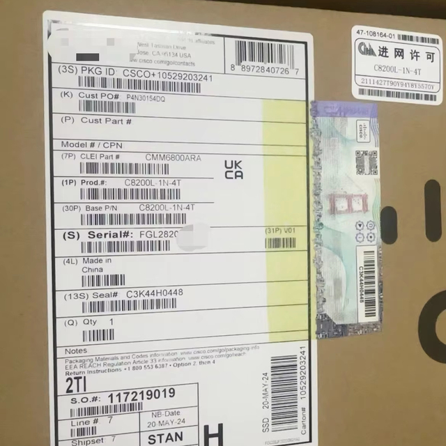 Ciscos Cat Alyst 8200L with 1-NIM Slot and 4x1G WAN Ports C8200L-1N-4T