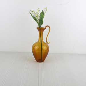 Color Lar Glass Hydroponic Plant <strong>Vase</strong> Modern Simplicity Design China <strong>Origin</strong> Table Top Ornament Small Handmade Desktop <strong>Vase</strong> - Product Image 4