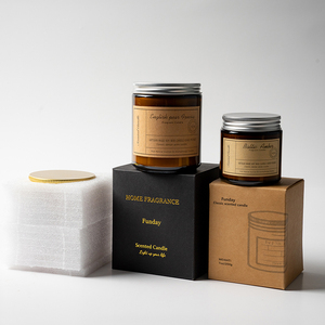 Velas Aromáticas Clásicas de Sándalo y Ámbar, Hechas a Mano con Cera de Soya, para el Hogar, Bodas, Fiestas, Diwali, Pascua, Regalos - Product Image 5
