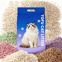 Amidon de Tofu Agglomérant 100% Sans Poussière, Qualité Alimentaire, Biodégradable, Hautement Absorbant, Contrôle Supplémentaire des Odeurs, Jetable aux Toilettes, Écologique