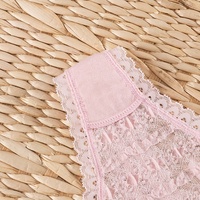 String transparent sexy en dentelle à bulles pour femme, lingerie érotique taille basse, séduisant, en nylon et coton à séchage rapide