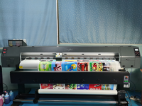 Imprimante grand format Yinghe 1,8 m avec tête d'impression XP600/DX5/I3200 de haute qualité pour affiches publicitaires populaires, imprimante rouleau à rouleau