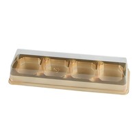 Boîte d'emballage en plastique PET, gâteau de pâtisserie, boîte de pâtisserie occidentale fabriquée en Chine