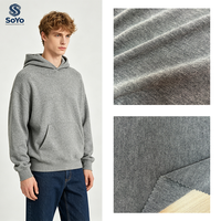 Prix Abordable Tissu Tricoté Composite TR Respirant Double Face Doux Antistatique 100% Polyester Style Hiver Printemps pour Sweat-shirt