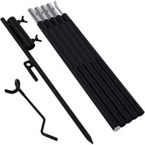 Portable 7075 Aluminum Adjustable Height Folding Light Pole Bracket For Outdoor Camping Gear - Product Image 4