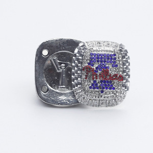 2022年新费城费城人队冠军戒指定制合金运动国家男子戒指 - Product Image 4