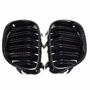 Rejillas Delanteras Deportivas Negras Brillantes para BMW E60 E61 2003 2004 2005 2006 2007 2008 2009 2010 M5 Accesorios - Product Image 4