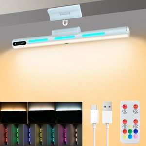 Nouvelles lampes de nuit tactiles magnétiques 7 couleurs avec télécommande, lampe de bureau LED, charge Type C, éclairage de placard - Product Image 5