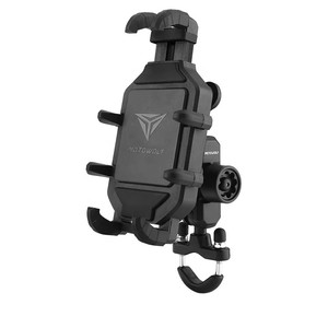 Support de téléphone portable réglable à 360 degrés pour moto en plastique de haute qualité Installation simple pour une conduite flexible - Product Image 2