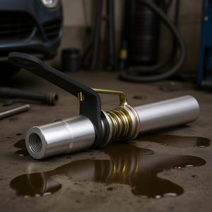 Accoppiatore a 6 griffe a sgancio rapido per ingrassatore, 2 pz in acciaio per ingrassatori manuali e raccordi Zerk - Product Image 2