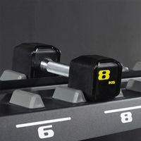Ensemble d'haltères et de barres compact, facile à démonter et à assembler, avec plaques pour l'entraînement musculaire à domicile et la croissance musculaire
