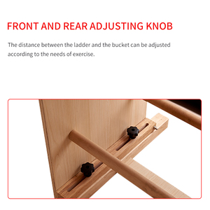 SQ FITNSS Shengqi, <span class=keywords><strong>Base</strong></span> de madera para Pilates Reformer, escalera plegable, barril para Yoga, placa de ejercicio, espuma, Fitness en casa - Product Image 5