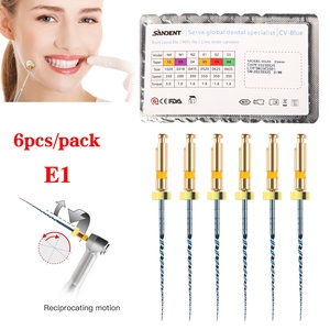 Vendita calda! Lima dentale Endo alternativo lima oro rotativo canalare 25MM flessibile 6 pz/pacco - Product Image 4