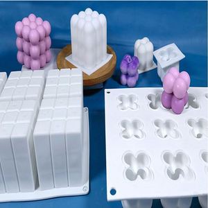 แม่พิมพ์เทียนซิลิโคน 3 มิติ รูปทรงลูกบาศก์ฟองอากาศ แม่พิมพ์ทำเทียน TweakCube สำหรับงานแฮนด์เมด DIY - Product Image 5