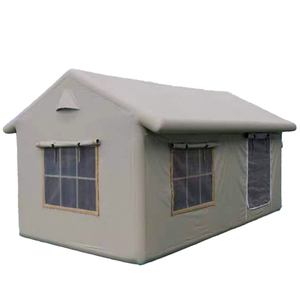 Tenda Gonfiabile Personalizzata a Forma di Cabina con Struttura ad Aria per Campeggio Familiare, con Porta e Finestre in Rete per <span class=keywords><strong>Glamping</strong></span> all'Aperto - Product Image 5