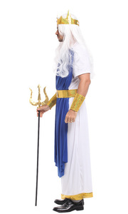 Disfraces de Halloween, Poseidón (mitología griega), Dios del mar, <span class=keywords><strong>Terremoto</strong></span>, Tormenta, Caballo, Ropa de juego de rol de Dios del mar, Hombres adultos. - Product Image 6