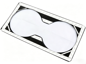 Garniture de porte-gobelet en fibre de carbone sèche pour Nissan GT-R R35 2008-2016 - Product Image 3