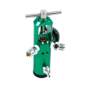 Régulateur d'oxygène médical en alliage d'aluminium à <span class=keywords><strong>double</strong></span> <span class=keywords><strong>sortie</strong></span> CGA870, très demandé, pour la réduction de la pression du cylindre - Product Image 1