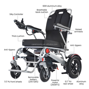 Cadeira de rodas รถเข็นคนพิการไฟฟ้า E403สำหรับการบำบัดฟื้นฟู - Product Image 3