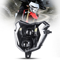 Phare LED E-mark pour Honda, faisceau haut et bas, pour Honda CRF 150L 17-26, accessoires Honda XR 200 Tornado 2023-2025