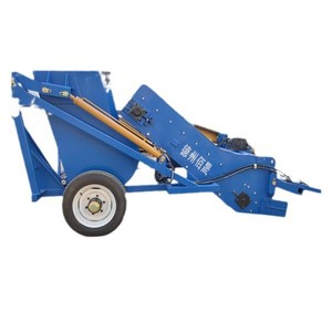Machine à ramasser les pierres bleue pour la collecte des pierres dans les champs agricoles et des briques sur les chantiers de construction, haute productivité, facile à utiliser - Product Image 1