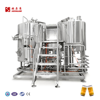 Machine à brasser la bière Hermann en acier inoxydable 1000L 2000L, système de brasserie, équipement de brassage, garantie 5 ans, origine Shandong