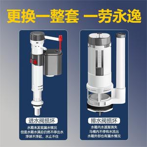 Sistema de válvula de descarga para inodoro Huixin YN-7080, accesorios de plástico para tanque, válvulas de entrada y salida de agua - Product Image 2