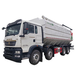 Sinotruk HOWO Thương hiệu Mới 20ton 25ton gà lợn thức ăn vận chuyển xe tải thức ăn chăn nuôi số lượng lớn <span class=keywords><strong>Silo</strong></span> xe tải - Product Image 1