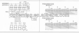 Display LED a 7 Segmenti a 4 Cifre da 0,56 Pollici con Catodo Comune, Segnaletica Digitale Ambrata a Basso Prezzo all'Ingrosso - Product Image 5
