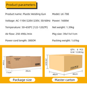Función <span class=keywords><strong>de</strong></span> soldadura <span class=keywords><strong>de</strong></span> <span class=keywords><strong>pistola</strong></span> <span class=keywords><strong>de</strong></span> aire caliente <span class=keywords><strong>de</strong></span> alta potencia <span class=keywords><strong>de</strong></span> 1600W para aplicaciones <span class=keywords><strong>de</strong></span> soldadura <span class=keywords><strong>de</strong></span> plástico industrial DIY <span class=keywords><strong>de</strong></span> alta resistencia energía eléctrica - Product Image 4