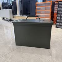 Boîtes à munitions métalliques ODM OEM A19A1 / M2A1 / PA108, boîte à munitions multifonctionnelle, boîte à outils pour munitions