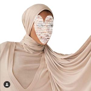 Jersey tela elástica musulmán <span class=keywords><strong>Hijab</strong></span> bufanda chal envoltura turbante colores sólidos ropa India última moda capwear Sombrero estilo - Product Image 2