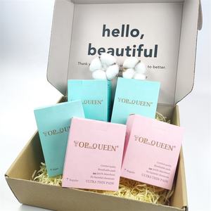 Serviettes hygiéniques individuelles pour femmes, kit de première période, sans plastique, livraison gratuite, produits Alibaba, Chine - Product Image 3