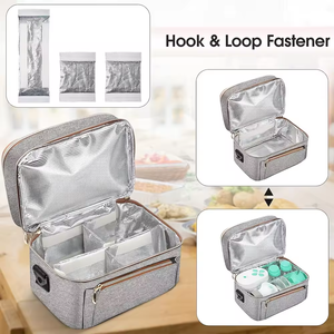 Sac isotherme imperméable pour biberons et <span class=keywords><strong>lait</strong></span> <span class=keywords><strong>maternel</strong></span> avec logo personnalisé, idéal pour les voyages et la <span class=keywords><strong>conservation</strong></span> du <span class=keywords><strong>lait</strong></span> <span class=keywords><strong>maternel</strong></span> - Product Image 2