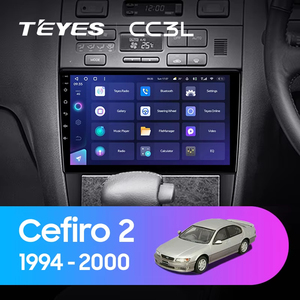 TEYES CC3L WIFI para Nissan Cefiro 2 <span class=keywords><strong>A32</strong></span> 1994 - 2000 Radio de coche reproductor de vídeo Multimedia navegación estéreo GPS <span class=keywords><strong>Android</strong></span> 10 No 2DIN - Product Image 1