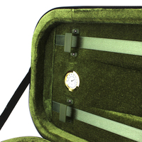 Professional Dustproof Hard Box Violin Case Pressure-Resistant Canvas with Lock Instrument Bags & Cases