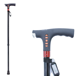 Bastón médico ligero portátil de una sola mano para senderismo, bastones de trekking, terapia de rehabilitación, muletas para ancianos, bastón para caminar - Product Image 2