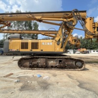 Foreuse rotative hydraulique sur chenilles pour pieux de fondation, machine de forage de pieux creux pour la construction, à vendre
