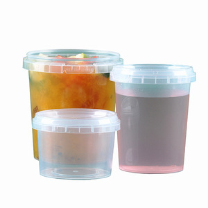 Taiyi Family Disposable Soup Cup 500-950ml Anti-Theft Lock Design Takeout Bowl With Lid - Product Image 2