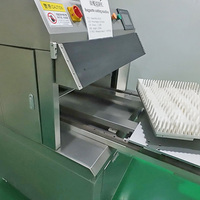 Trancheuse à Baguettes Électrique Automatique Commerciale 5 tranches/min, Machine de Découpe Industrielle en Acier Inoxydable pour Boulangerie avec Fonctions Multiples