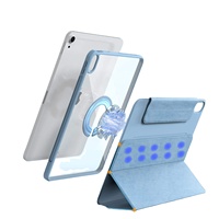 Étui magnétique rotatif et détachable à trois volets avec emplacement pour stylet, très populaire, pour tablette iPad Air 13 M4 2026
