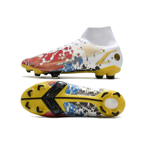 <span class=keywords><strong>Botas</strong></span> <span class=keywords><strong>de</strong></span> <span class=keywords><strong>Fútbol</strong></span> para Hombre en Oferta, Botines <span class=keywords><strong>de</strong></span> <span class=keywords><strong>Fútbol</strong></span> <span class=keywords><strong>de</strong></span> Tobillo Alto con Tacos Largos para Entrenamiento al Aire Libre - Product Image 1